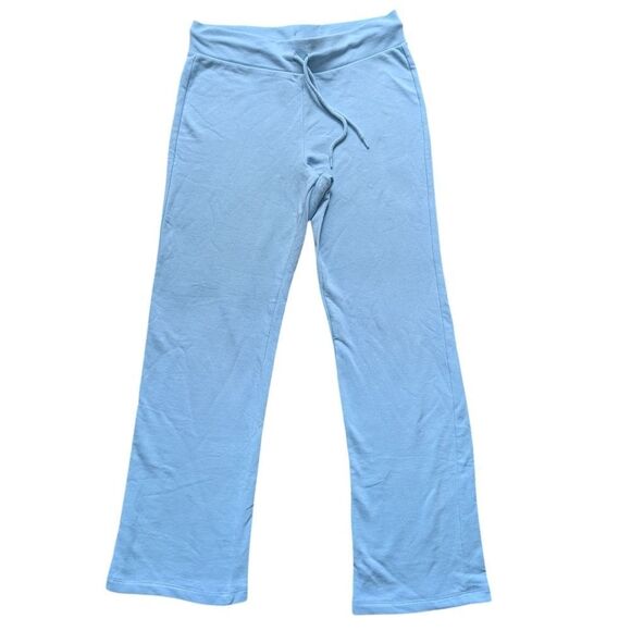 H&M Wide Leg Baby Blue Sweatpants (M) - Picture 1 of 4